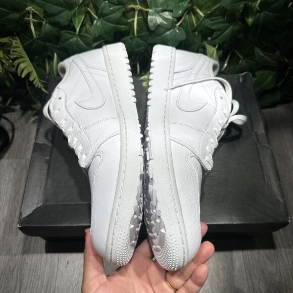 Nike Air Jordan 1 Low Golf Triple White Golf Shoe DD9315-101 Men’s Size 13 main image 8